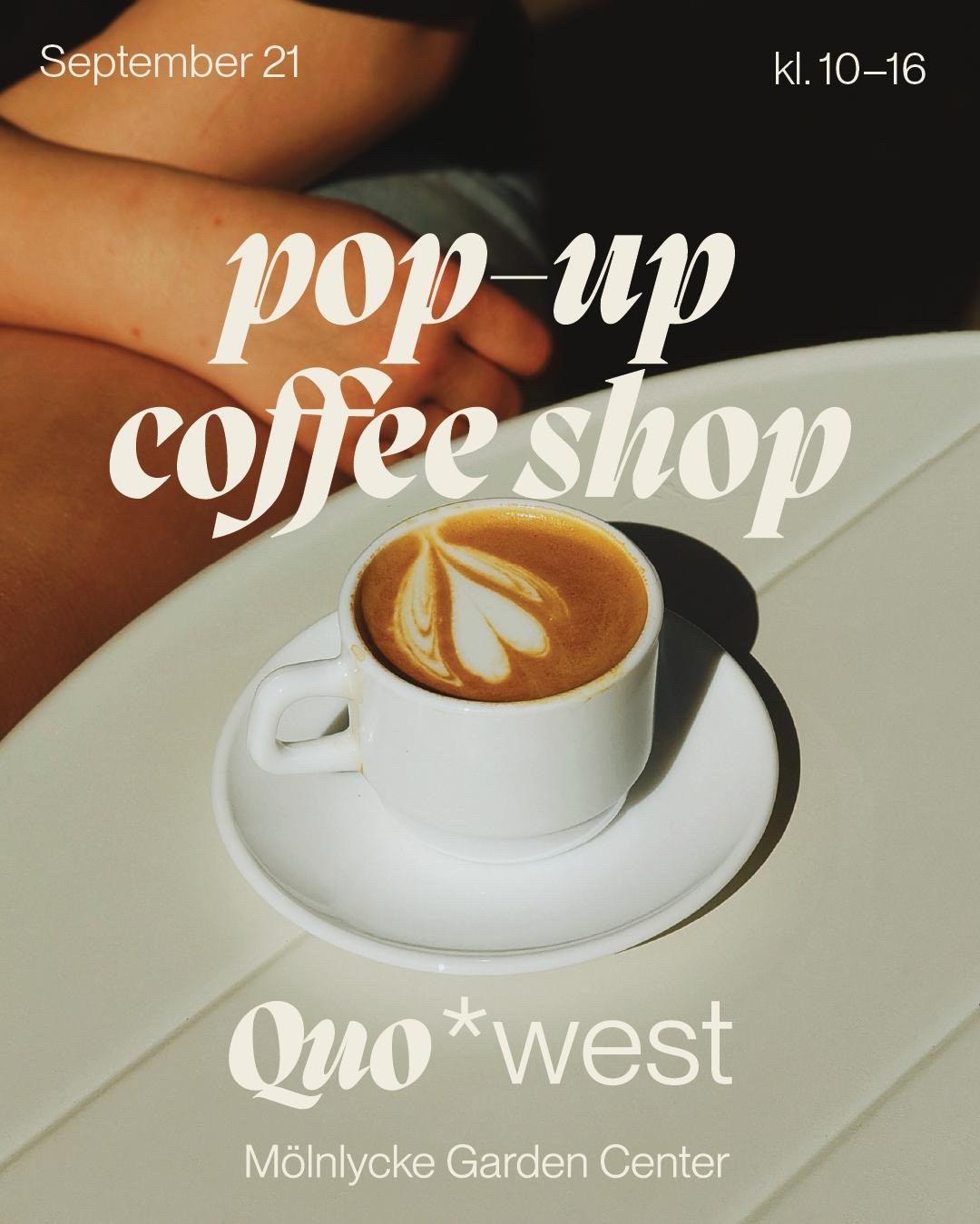 pop-up coffee shop