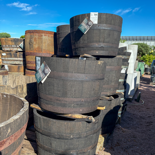 whiskyfat 1/2 svartbetsad