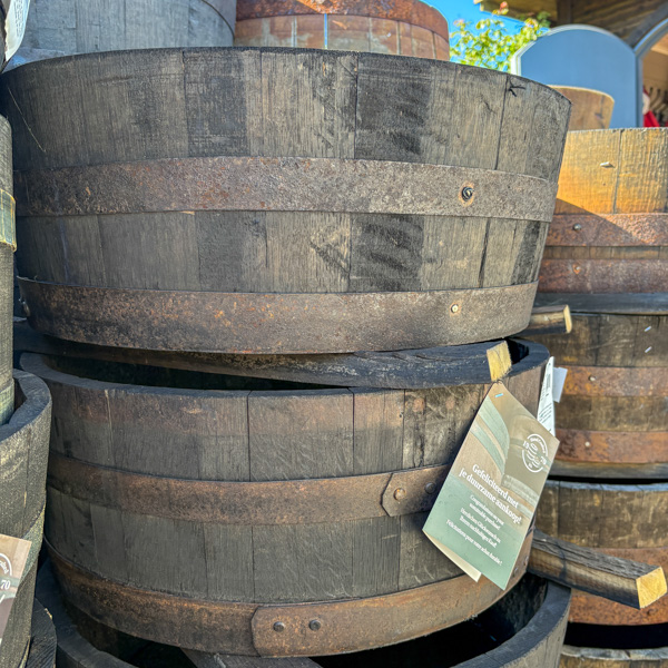 whiskyfat 1/4 svartbetsad